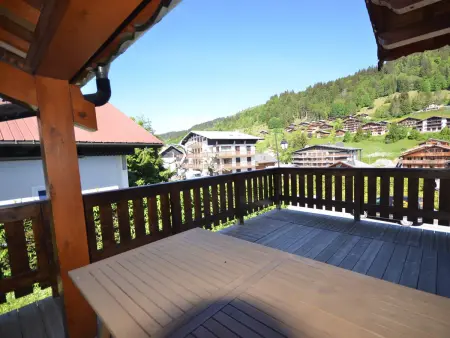 Les Gets - Duplex 5 pièces, 10 pers, proche pistes, terrasse, parking - Photo 10