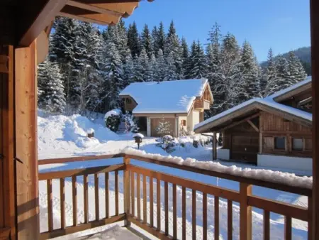 Chalet familial aux Gets, 8 pers, 150m des pistes, 4 chambres, 4 SDB, terrasse sud, proche lac - Photo 15