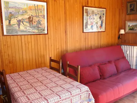 Studio 25 m² Les Gets, vue pistes, parking couvert : photo 2