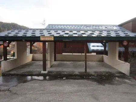 Studio 25 m² Les Gets, vue pistes, parking couvert : photo 13