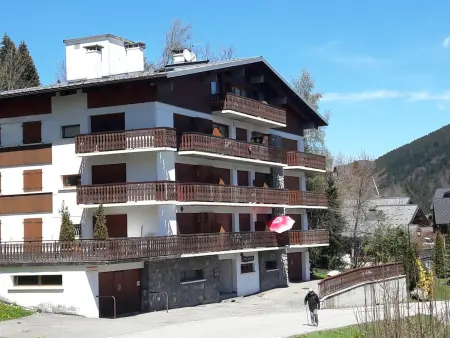 Studio 25 m² Les Gets, vue pistes, parking couvert : photo 16