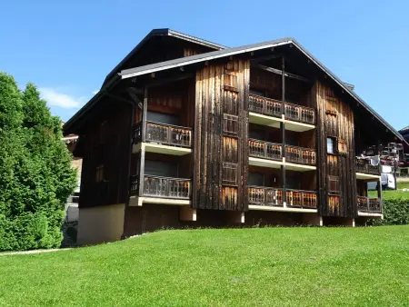 Studio cabine 4 pers, centre Les Gets, balcon : photo 10