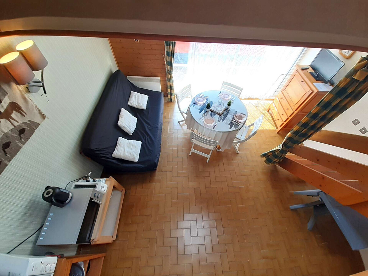 T2 Mezzanine 6 Couchages, Balcon Sud-Ouest à Saint-Lary-Soulan - Photo 1