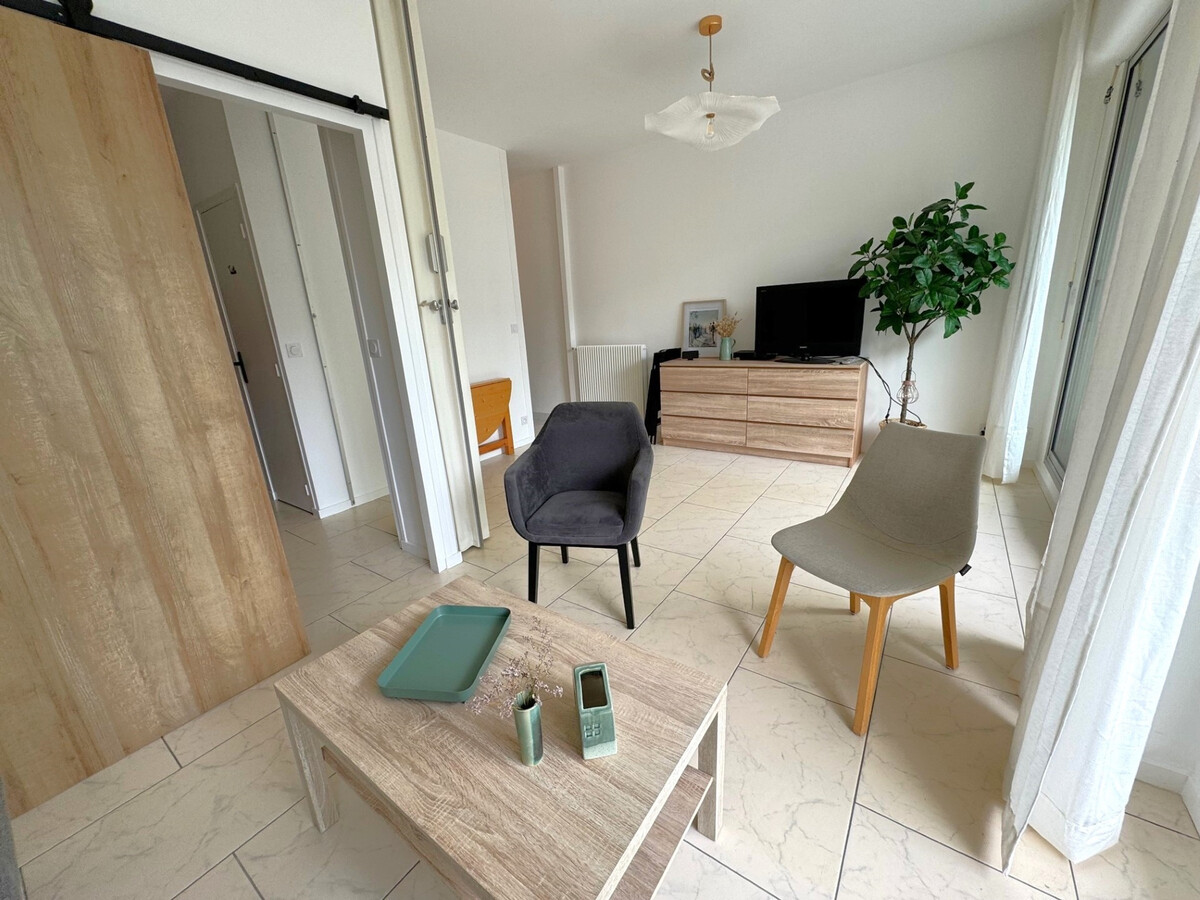 Studio cabine 33m² plage à 50m, terrasse et parking - Photo 6