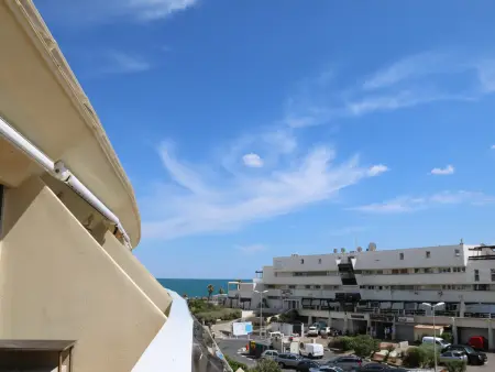 Location appartement à Cap d'Agde naturisme, Studio cosy avec terrasse, clim et TV – Cap d’Agde, 2 pers, proche plage