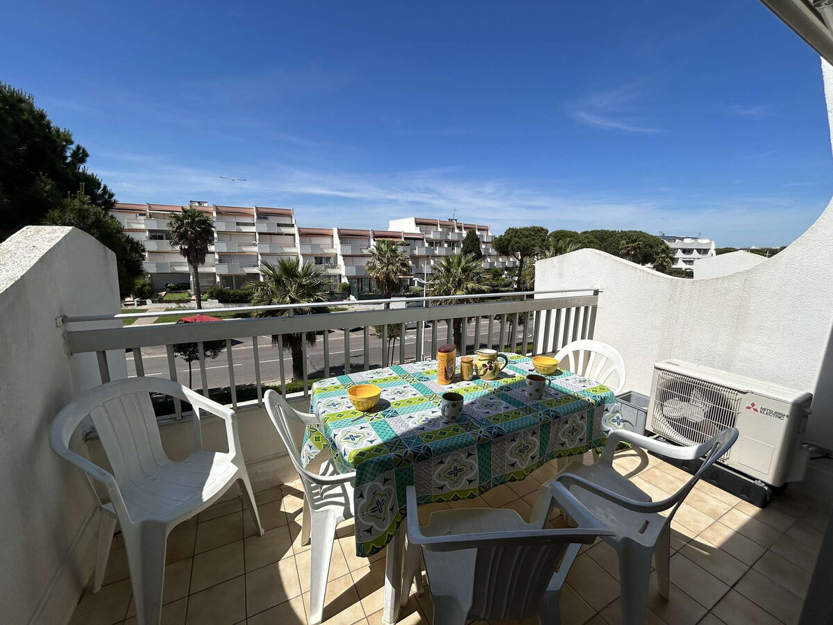 Appart 2 pièces climatisé, 2 terrasses, accès direct port - Photo 1
