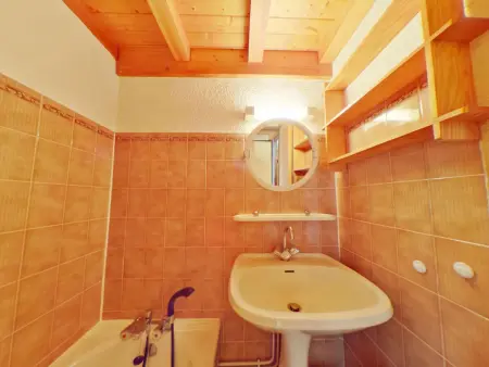 Studio cabine 4 pers. aux Saisies, balcon sud-est : photo 5