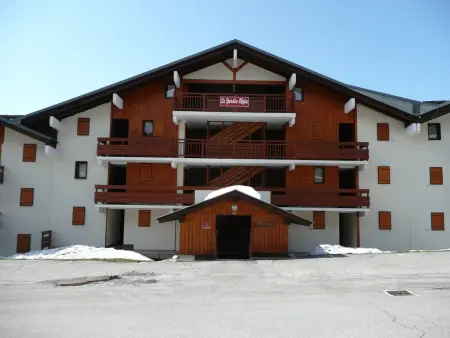 Studio cabine 4 pers. aux Saisies, balcon sud-est : photo 11