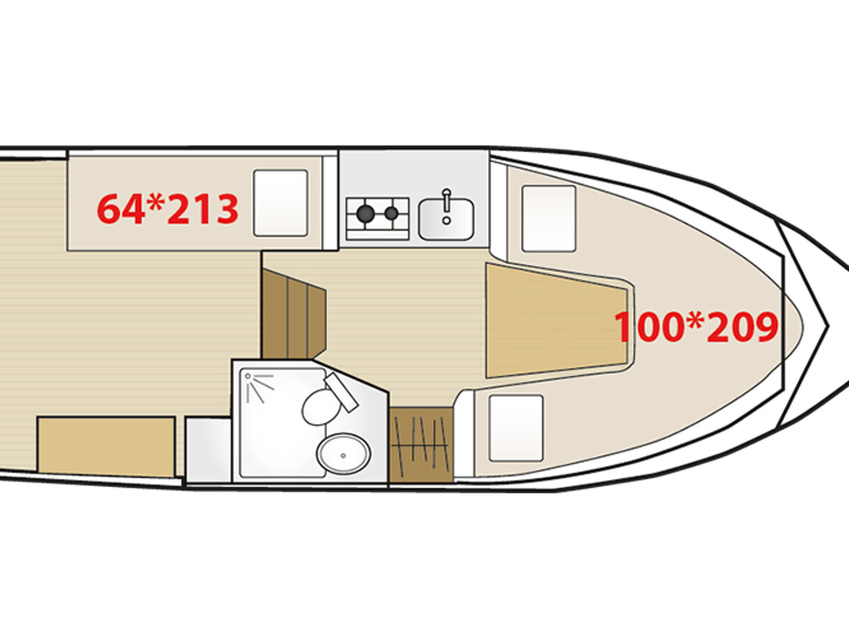 Fred 700 : appartement insolite sur bateau à Chenillé-Changé - Photo 2