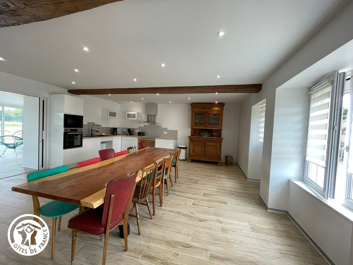 Gîte La Féneraie : 12 pers, spa 6 places et sauna - Photo 13