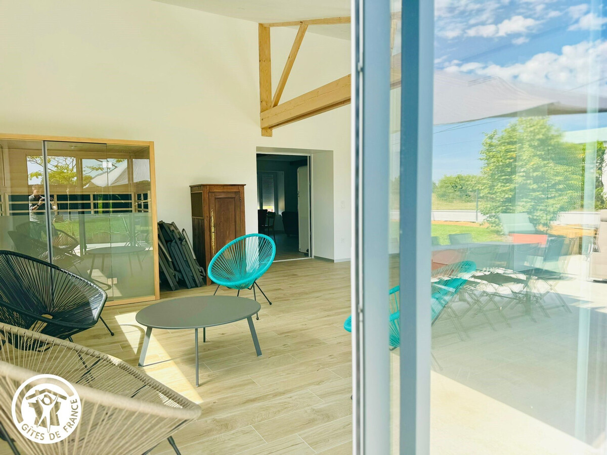 Gîte La Féneraie : 12 pers, spa 6 places et sauna - Photo 18