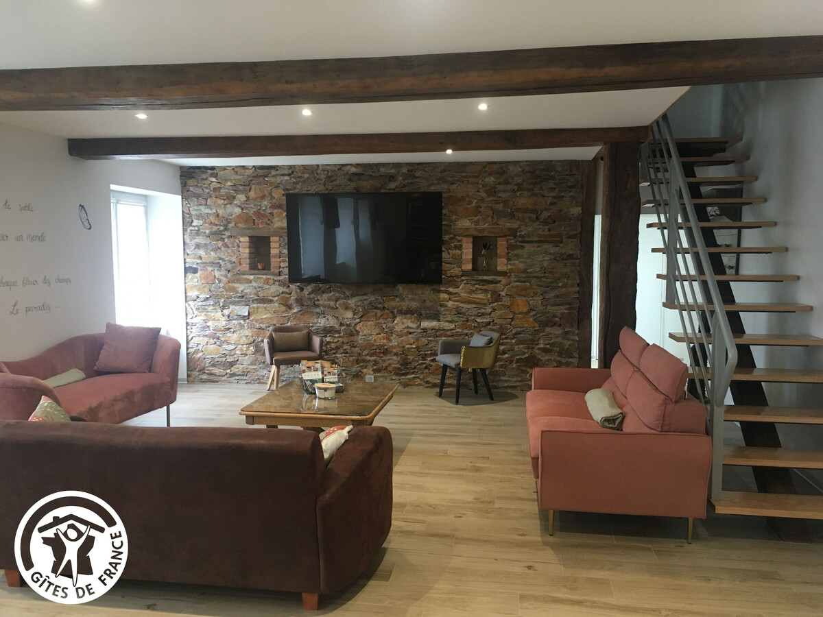 Gîte La Féneraie : 12 pers, spa 6 places et sauna - Photo 24