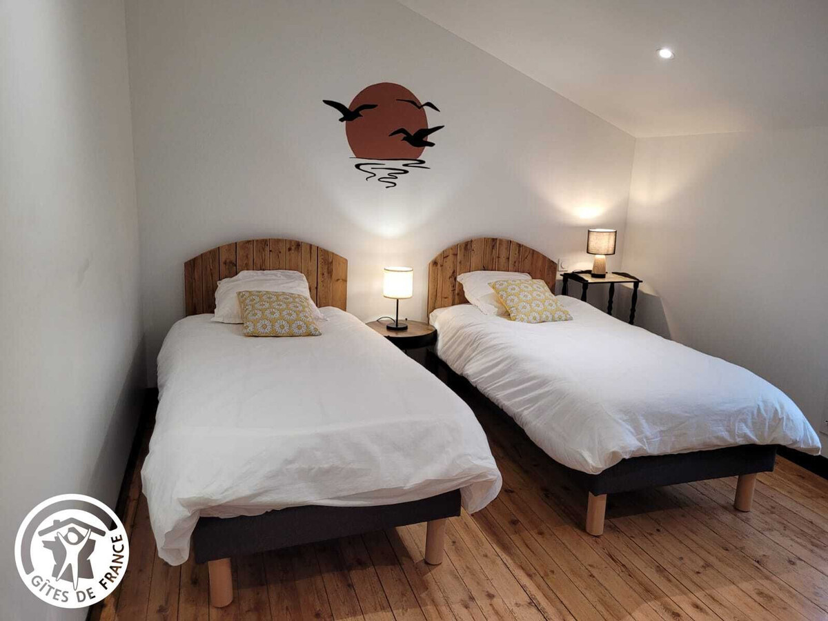 Gîte La Féneraie : 12 pers, spa 6 places et sauna - Photo 34