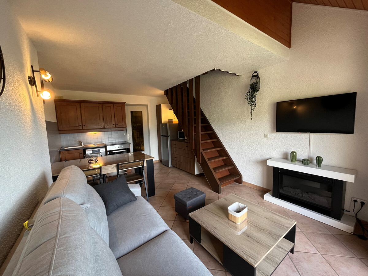 Appartement T2 cabine mezzanine aux pistes Corrençon - Photo 3