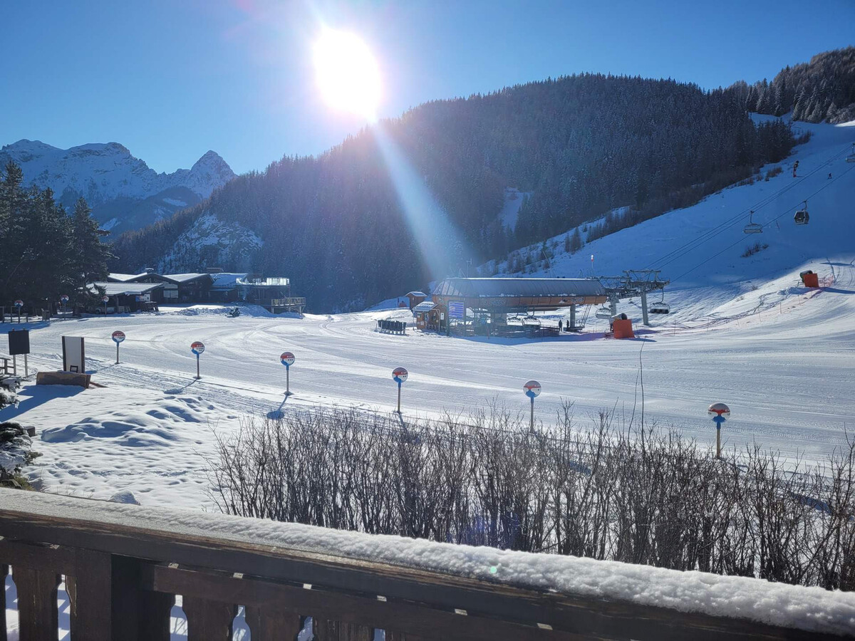 Appartement 6 pers Pra-Loup, balcon sud face aux pistes - Photo 6