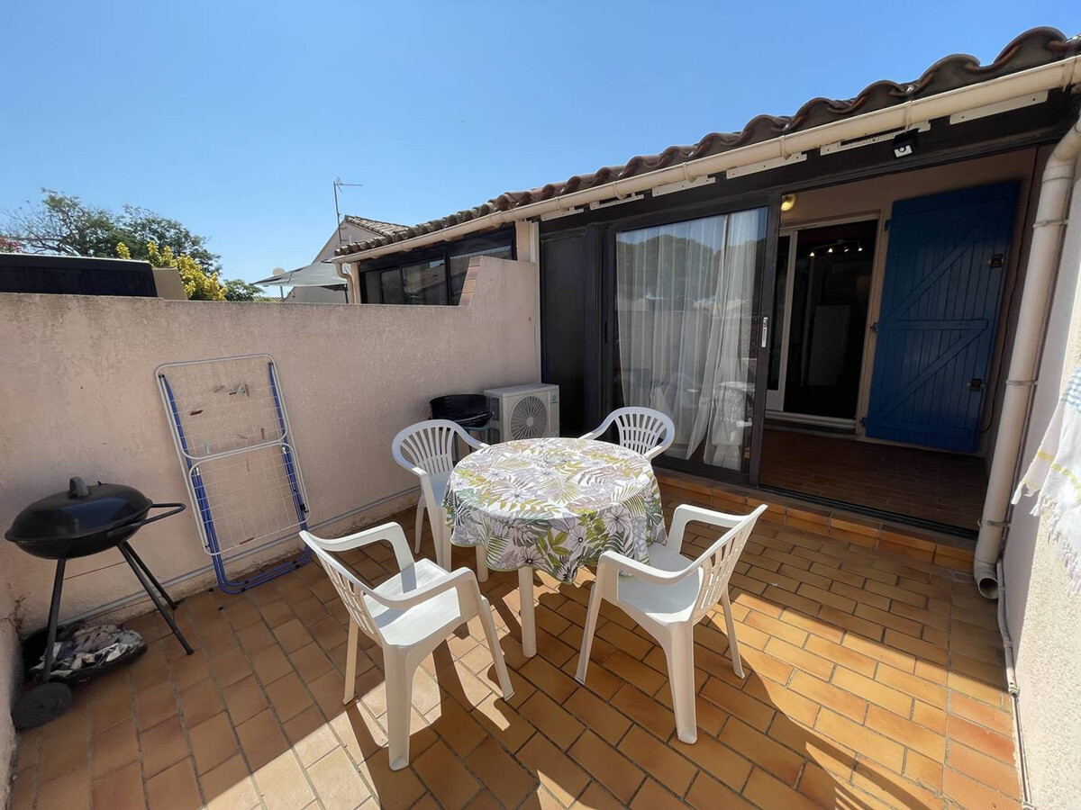 Studio mezzanine climatisé 4 pers., 900m plage, parking - Photo 5