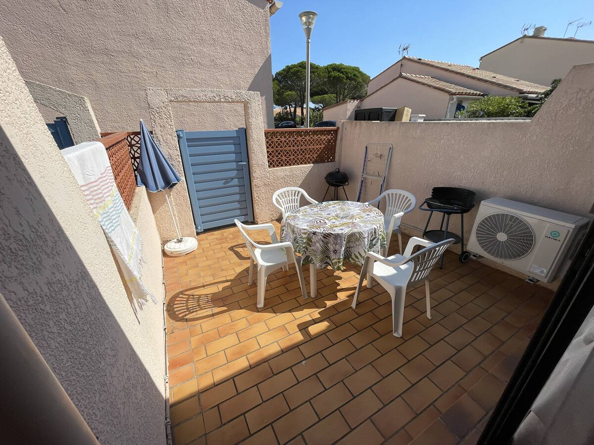 Studio mezzanine climatisé 4 pers., 900m plage, parking - Photo 15