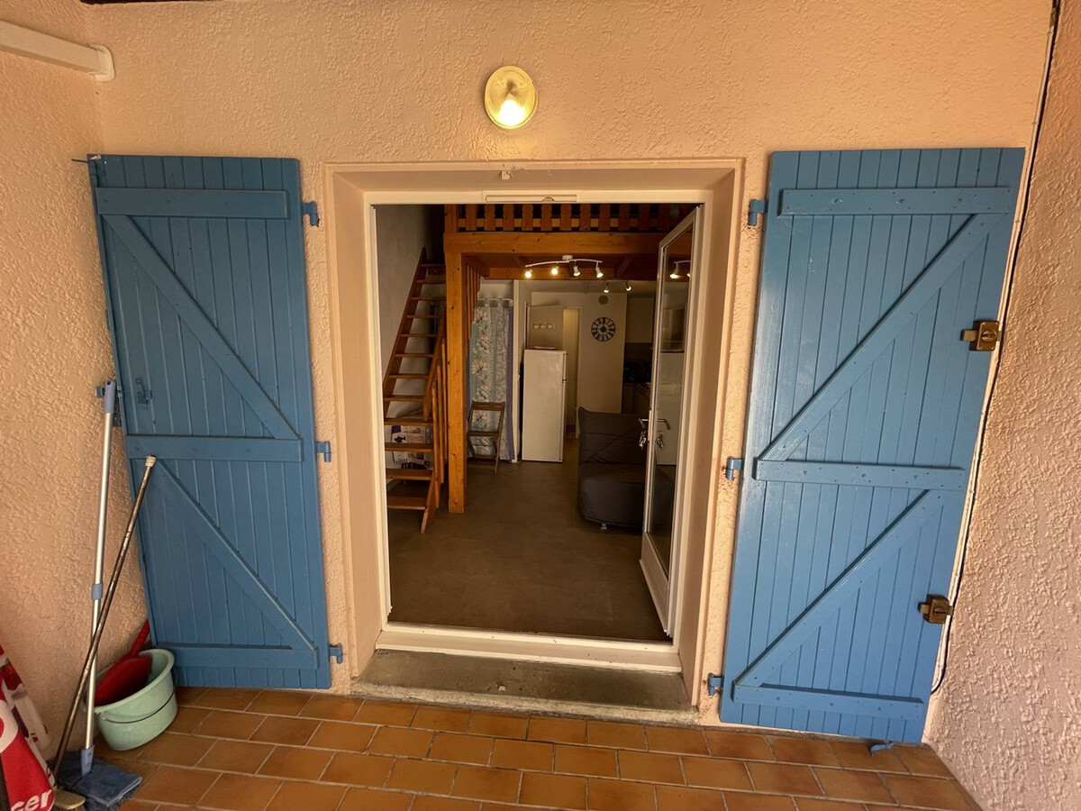 Studio mezzanine climatisé 4 pers., 900m plage, parking - Photo 16