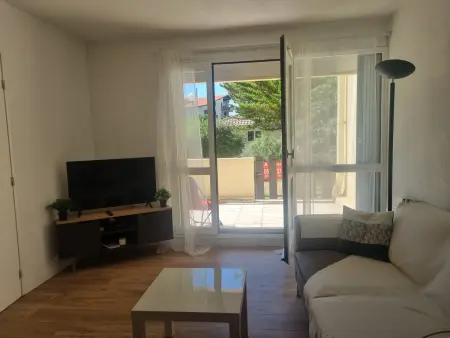 Appartement Seignosse Penon : terrasse, 4 pers, plage à pied : photo 2