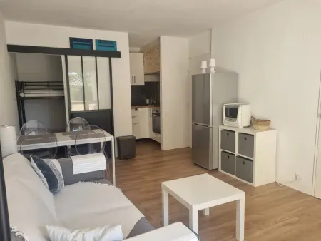 Appartement Seignosse Penon : terrasse, 4 pers, plage à pied : photo 3