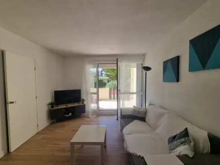 Appartement Seignosse Penon : terrasse, 4 pers, plage à pied : photo 7