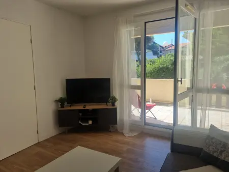 Appartement Seignosse Penon : terrasse, 4 pers, plage à pied : photo 12