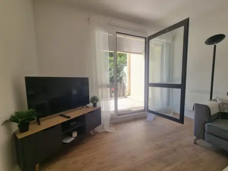 Appartement Seignosse Penon : terrasse, 4 pers, plage à pied : photo 16
