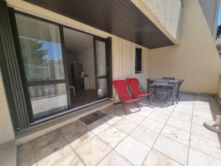 Appartement Seignosse Penon : terrasse, 4 pers, plage à pied : photo 18