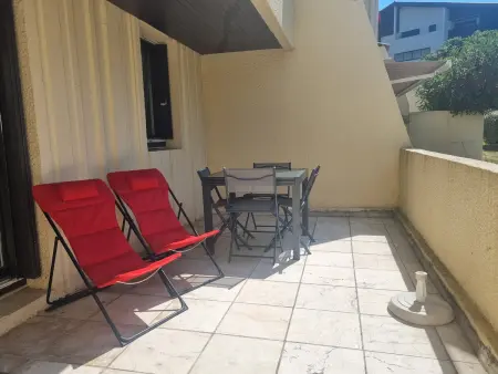 Appartement Seignosse Penon : terrasse, 4 pers, plage à pied : photo 19