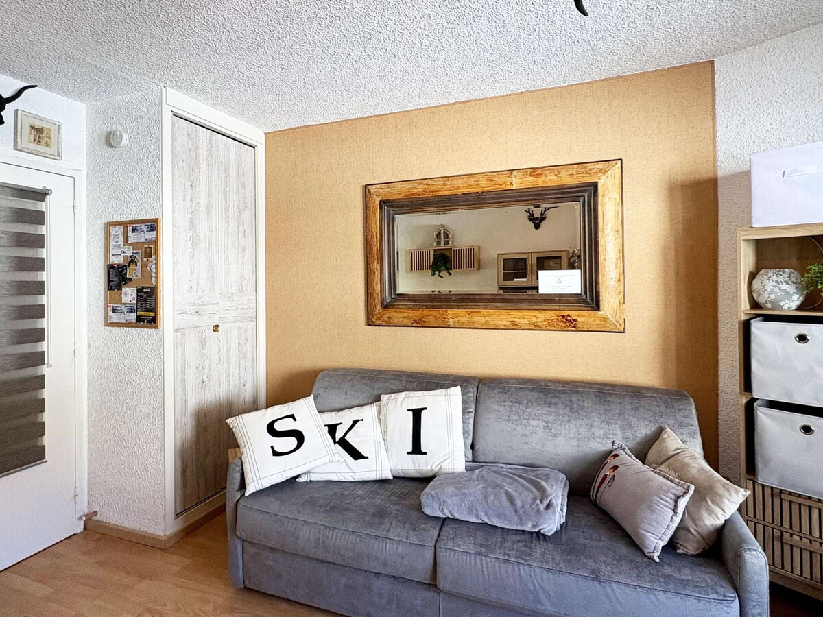 Studio 4 pers. aux Orres avec casier à ski et vue pistes - Photo 3