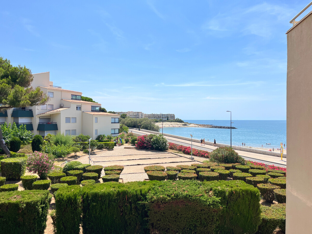 Studio vue mer refait 2024 avec terrasse à Sète - Photo 3