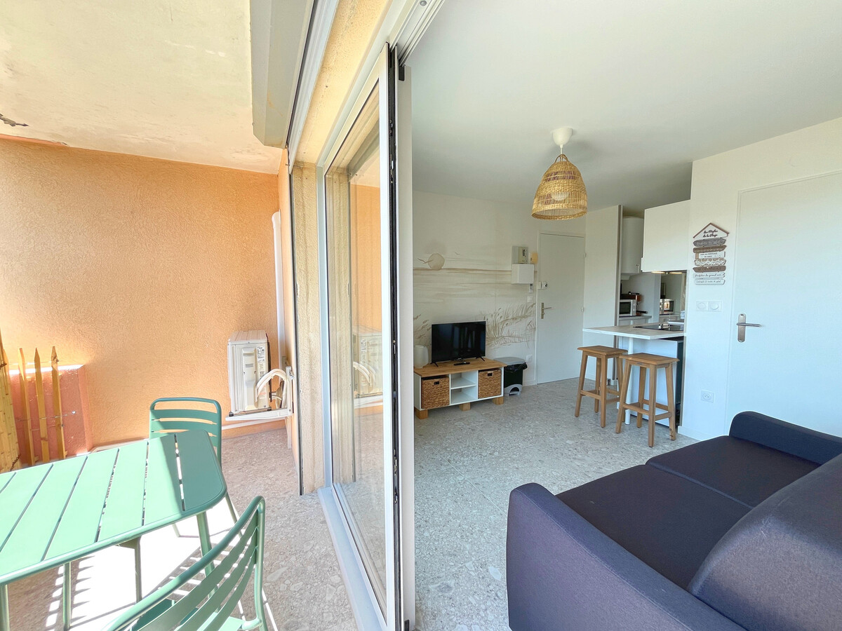 Studio vue mer refait 2024 avec terrasse à Sète - Photo 5