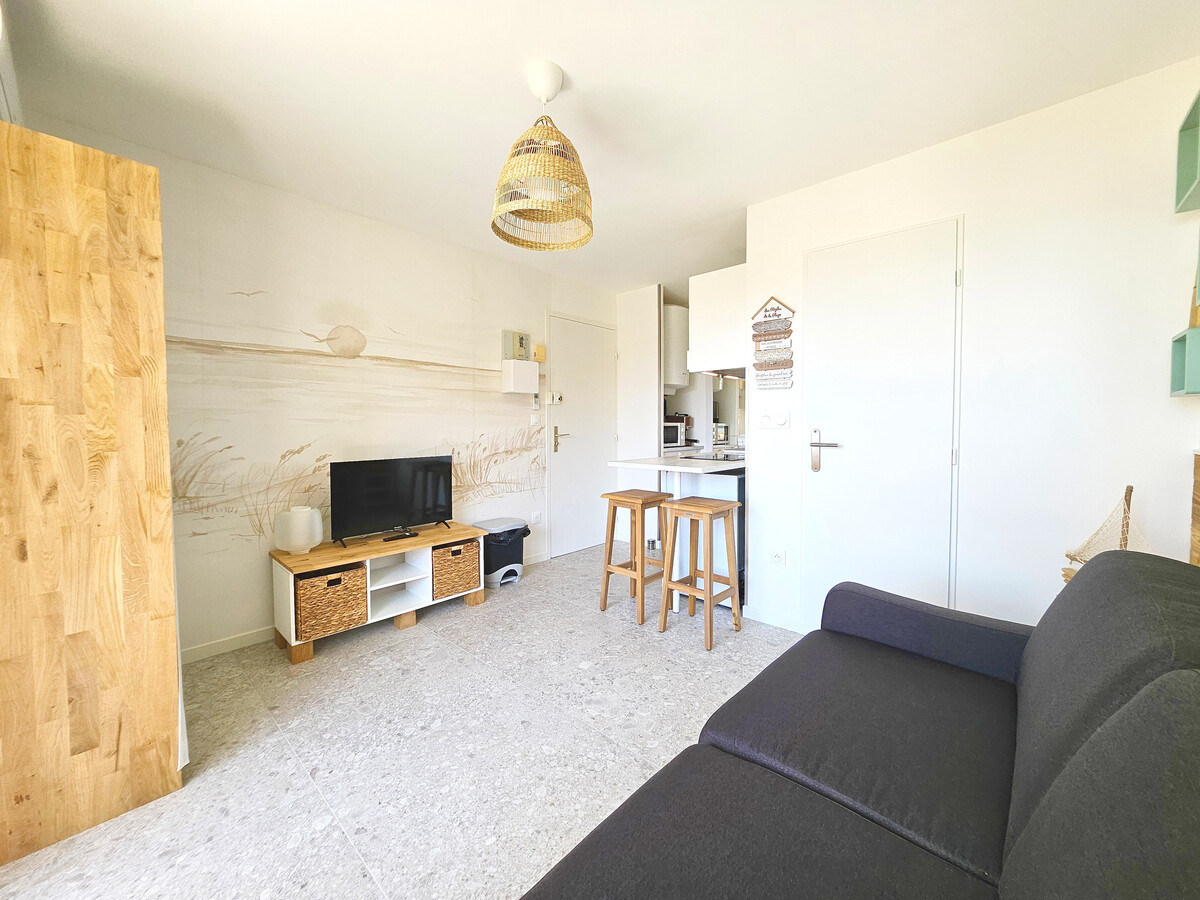Studio vue mer refait 2024 avec terrasse à Sète - Photo 10
