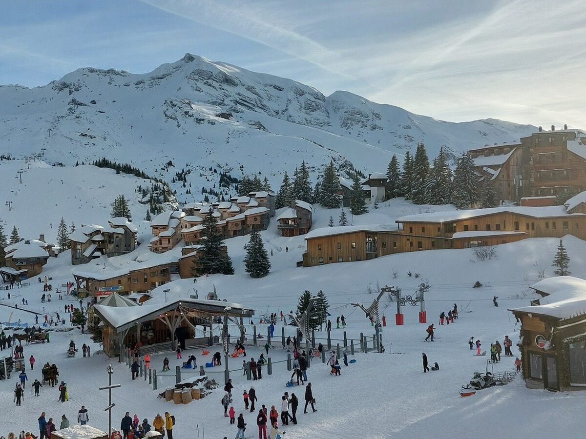 Appartement 6 pers à Avoriaz, balcon vue station - Photo 11