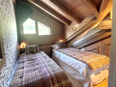 Penthouse 4 chambres aux Gets, vue Vieux Village : photo 6