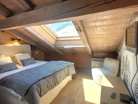 Penthouse 4 chambres aux Gets, vue Vieux Village : photo 10