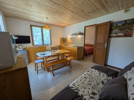 Appartement T2 calme à Beaufort, balcon, navette ski : photo 9