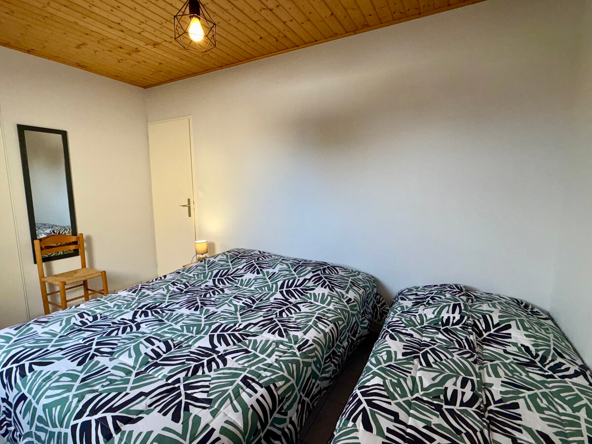 Maison 6 pers. à 300m de la plage, terrasse 45m² - Photo 19
