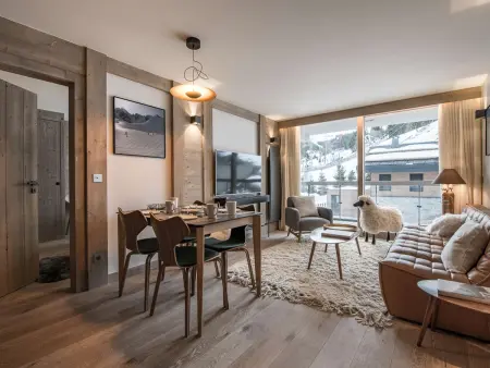 Appartement centre Courchevel 1550, accès direct pistes : photo 6