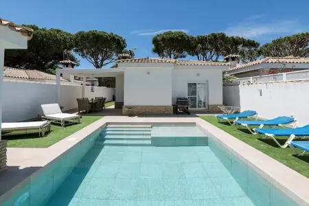 Location villa à , Cádiz, La Perla Costera - Villa avec piscine privée
