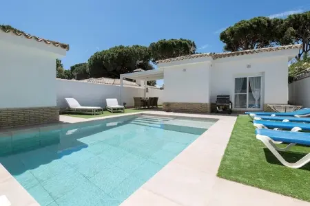 La Perla Costera – Villa 6 pers. piscine à Cádiz : photo 2