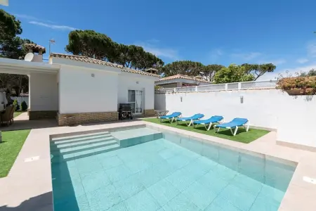 La Perla Costera – Villa 6 pers. piscine à Cádiz : photo 3