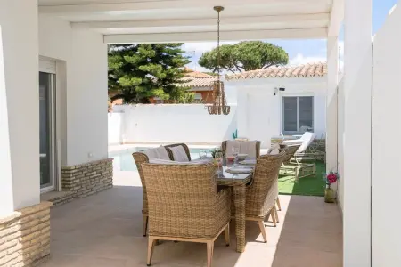 La Perla Costera – Villa 6 pers. piscine à Cádiz : photo 5