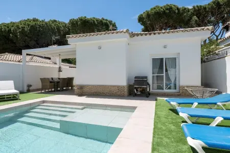 La Perla Costera – Villa 6 pers. piscine à Cádiz : photo 24