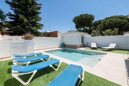 La Perla Costera – Villa 6 pers. piscine à Cádiz : photo 25