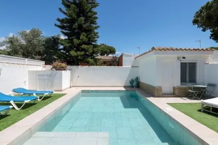 La Perla Costera – Villa 6 pers. piscine à Cádiz : photo 26