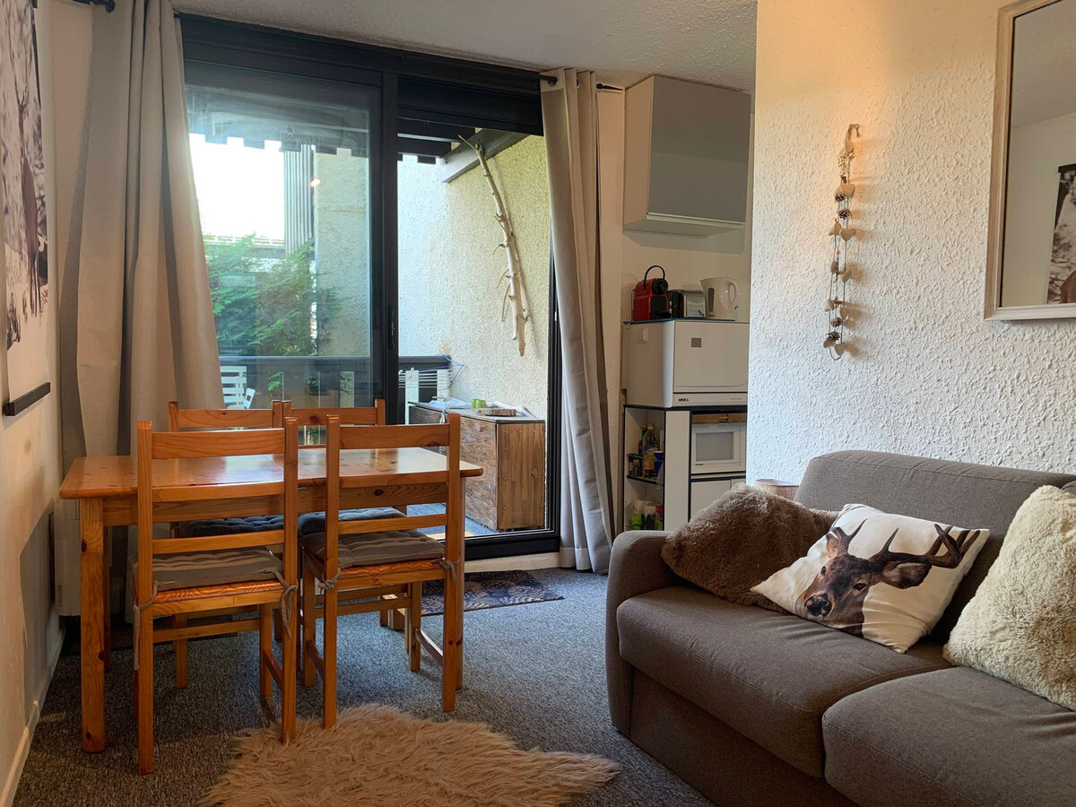 Studio 4 pers avec balcon à Pra-Loup 1500 - Photo 1