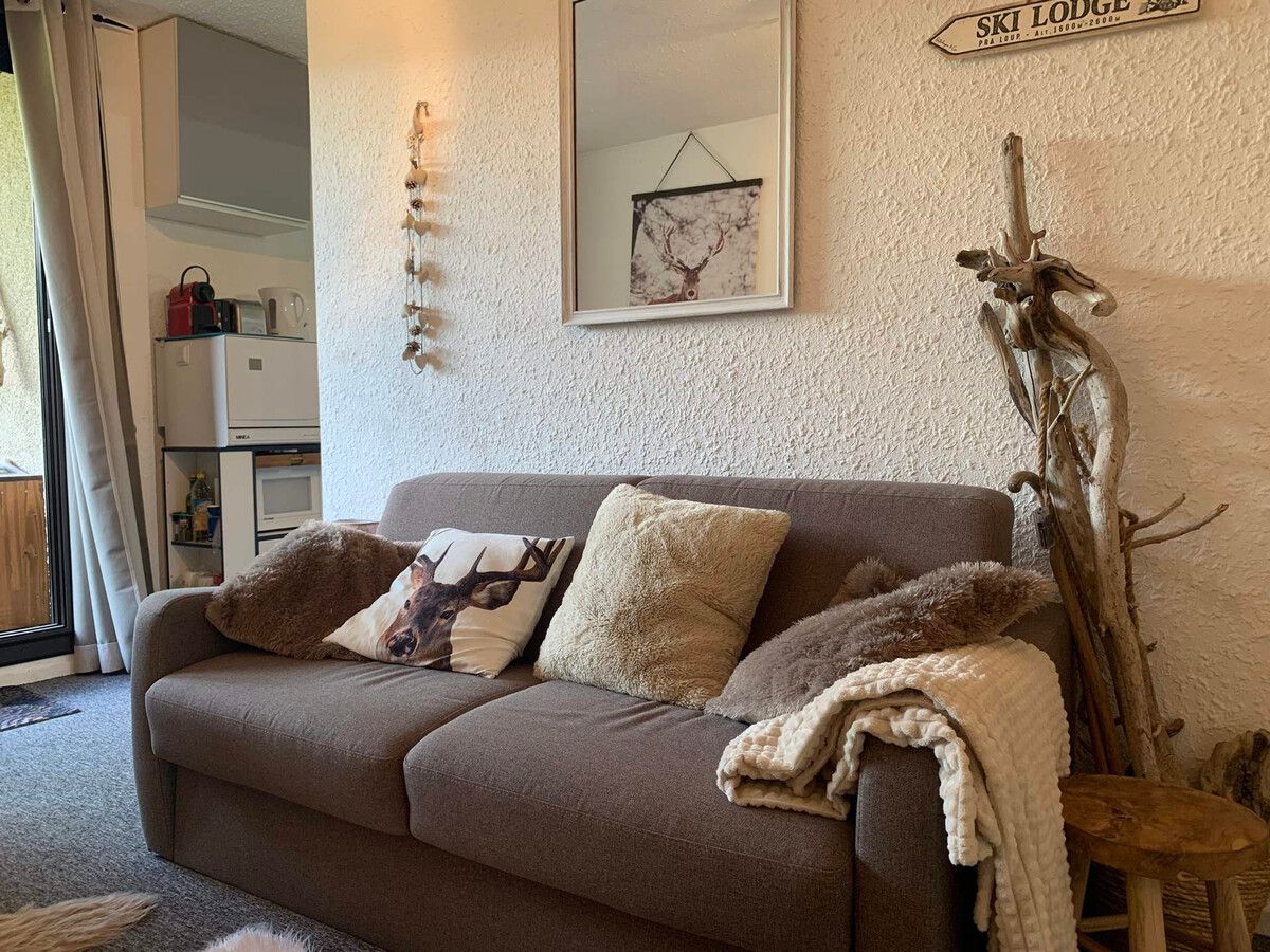 Studio 4 pers avec balcon à Pra-Loup 1500 - Photo 7