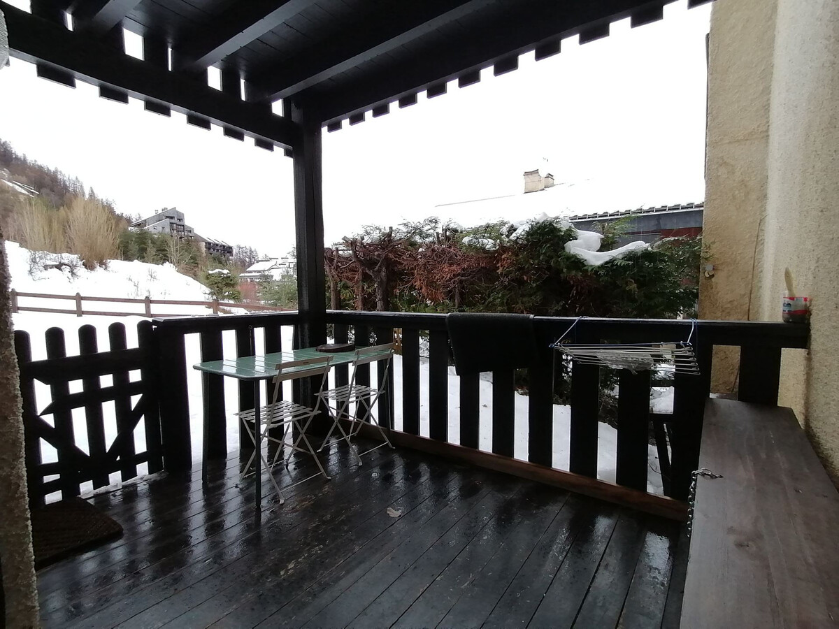 Studio 4 pers avec balcon à Pra-Loup 1500 - Photo 12
