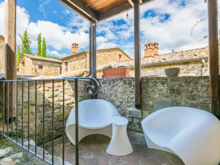 Il Cinghiale, appartement 6 pers. à Gaiole in Chianti : photo 4